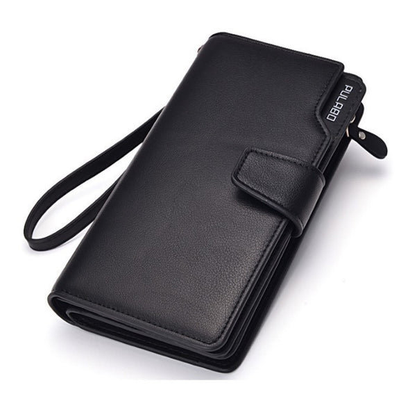 Leather Wallets Long Cellphone Bag