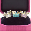 Crystal Rhinestones Crown Phone Dust Plug