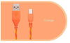  Braided Copper Micro USB Cable Cord