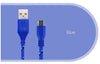  Braided Copper Micro USB Cable Cord