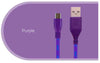  Braided Copper Micro USB Cable Cord